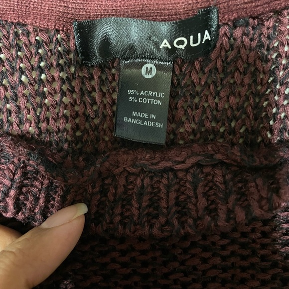 Aqua, beautiful brown crop top size M - Picture 5 of 5